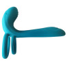 Xocoon Cockring avec étui vibrant Vibrator Green 10 x 2.8cm